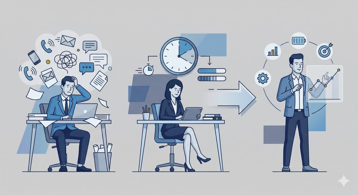 Problemy ze skupieniem w pracy? Odzyskaj focus w 3 krokach.