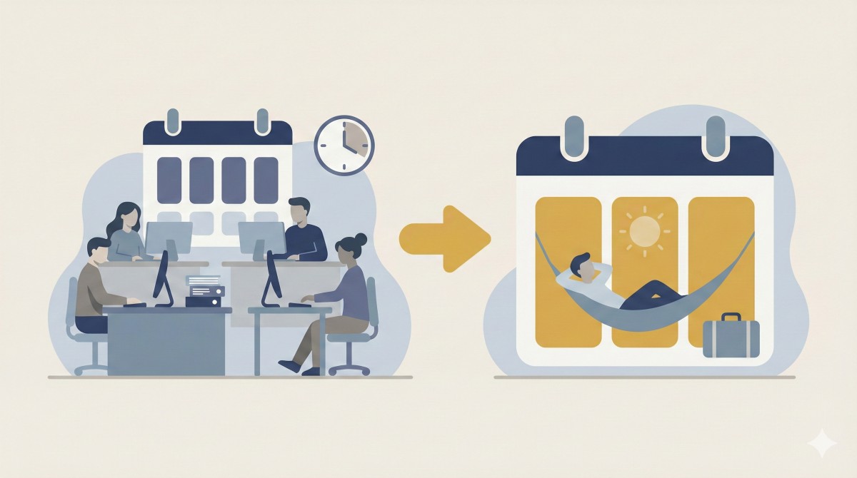 Skrócony czas pracy a urlop – jak liczyć nieobecności?