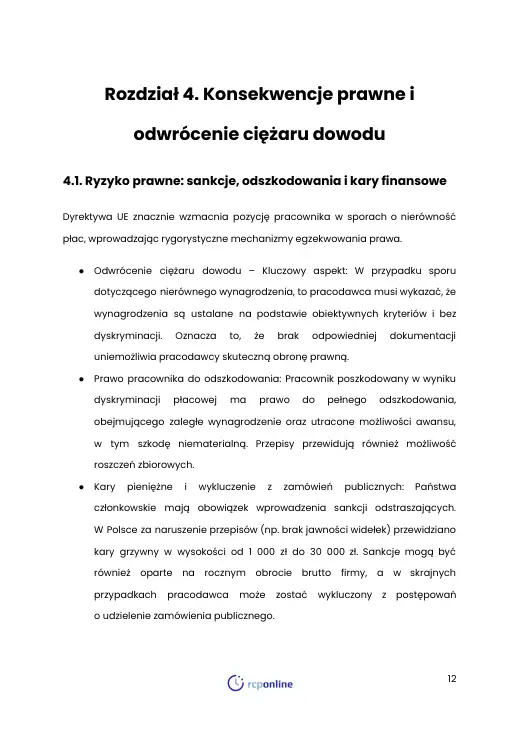 Strona 13 e-booka „Jawność wynagrodzeń 2026: Pobierz pełny przewodnik po Dyrektywie 2023/970” (fragment)