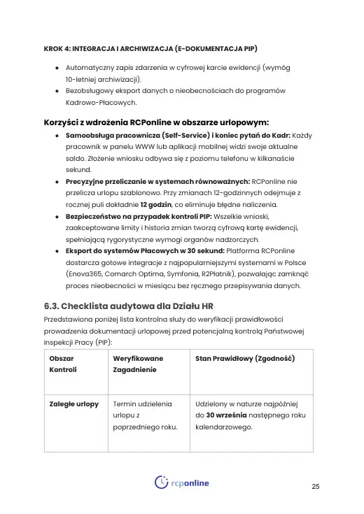 Strona 27 e-booka „Kompendium wiedzy o urlopach: kompletny przewodnik po metodach, przepisach i narzędziach” (fragment)