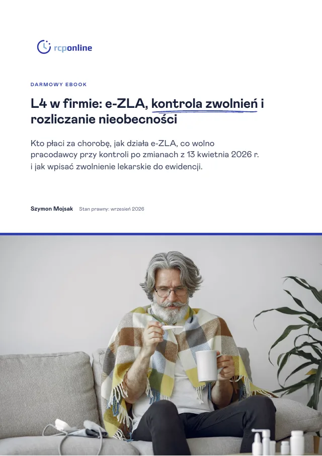 L4 w firmie: e-ZLA, kontrola zwolnień i rozliczanie nieobecności